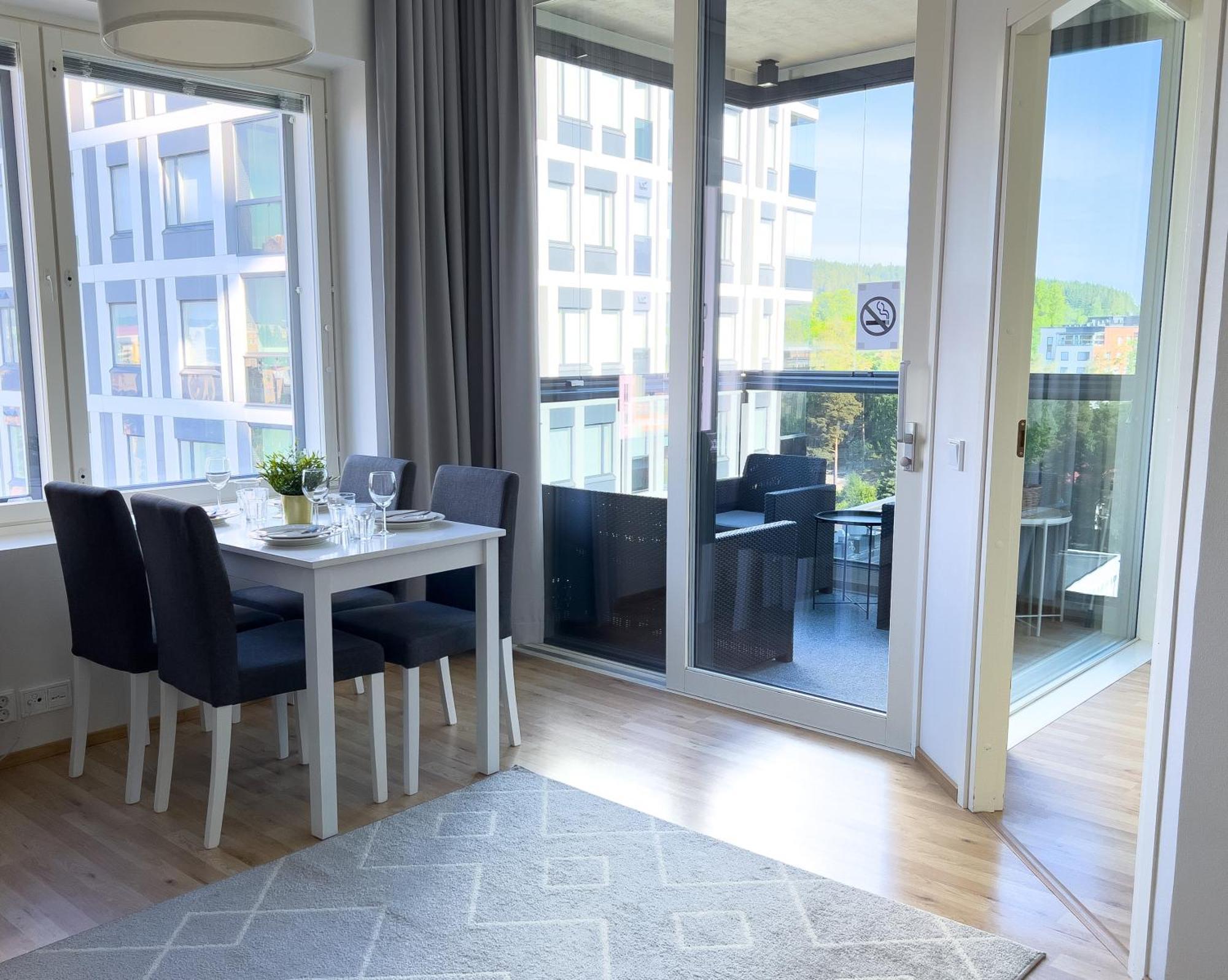 Aseman Portti Apartment กัวปิโอ ภายนอก รูปภาพ